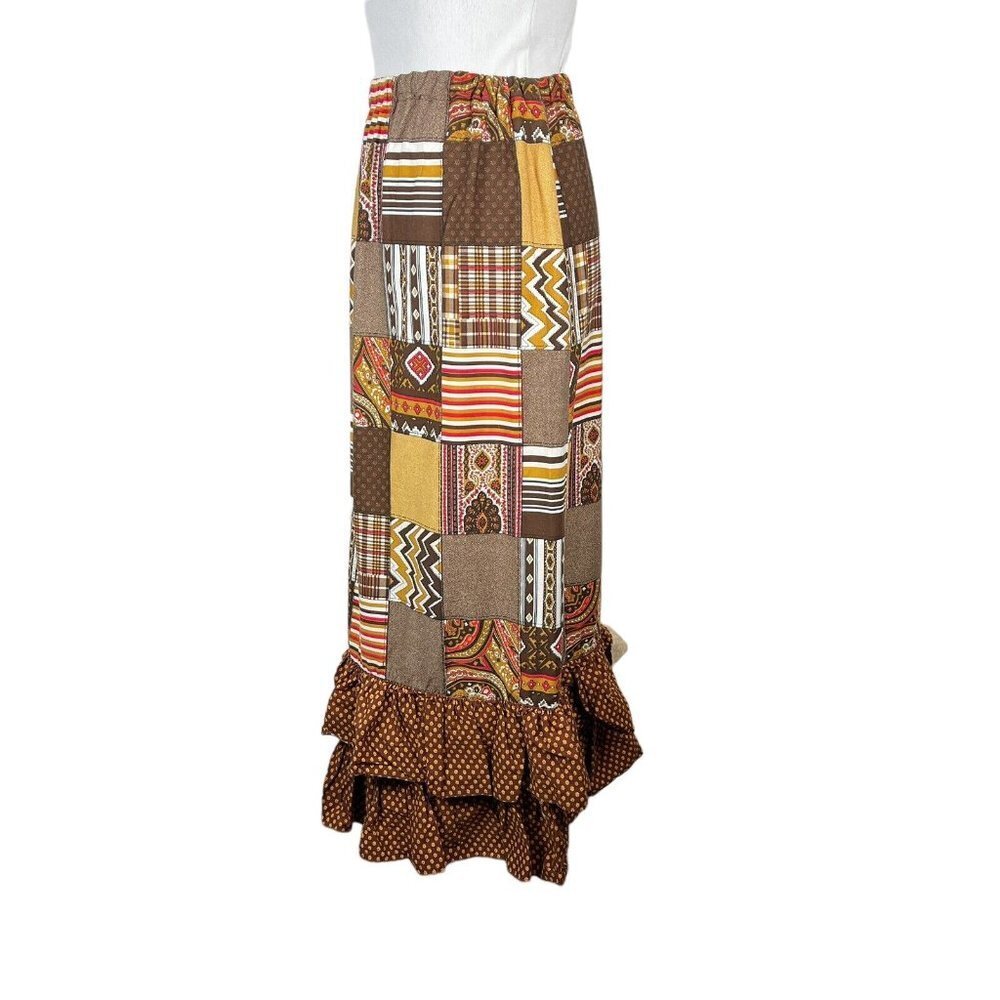 Vintage 60s Maxi Skirt - Picture 3 of 12